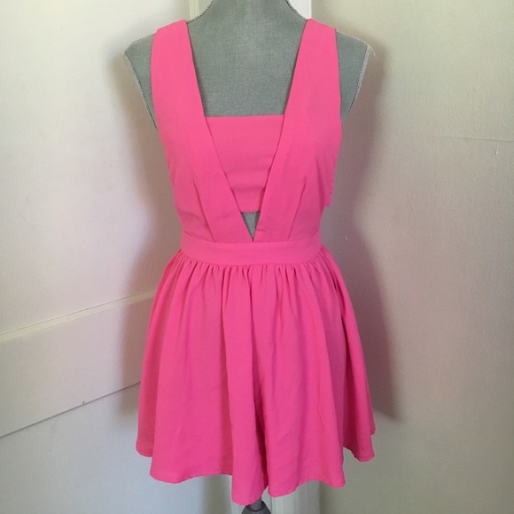 DO + BE Dresses & Skirts - ⚡️Sale⚡️ DO + BE bubblegum pink romper